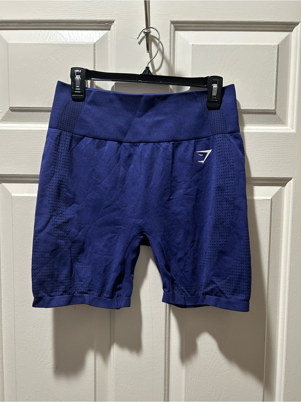 Gymshark Vital Seamless 2.0 Athletic Shorts Cobalt Purple Marl Size XL